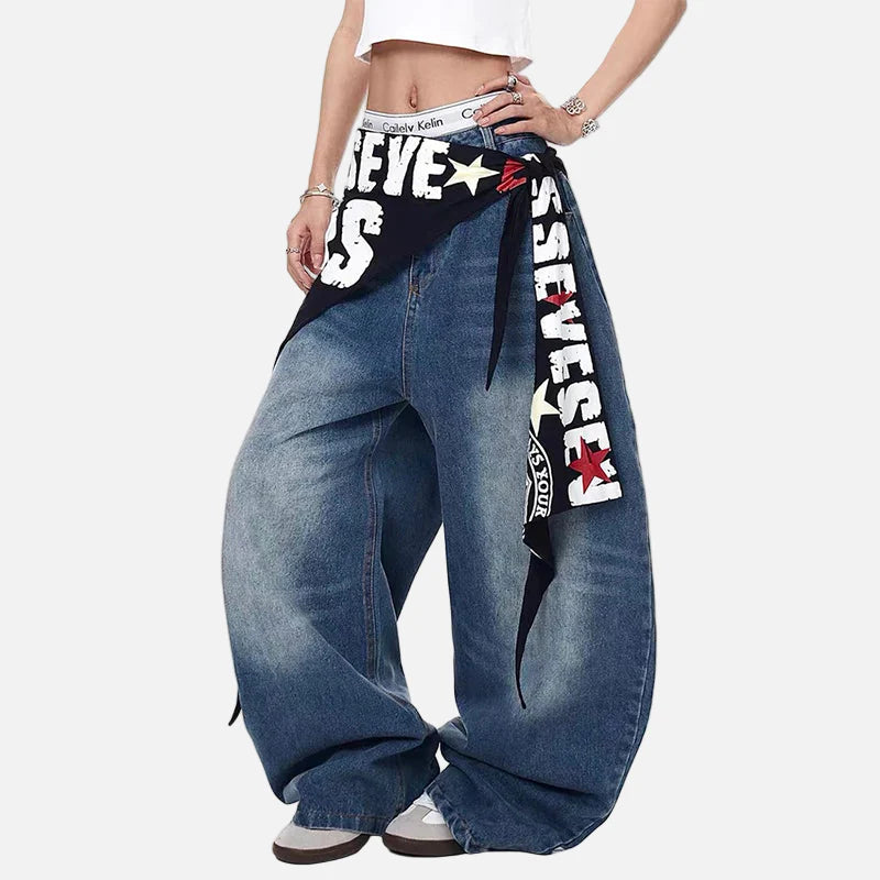 Metro Relaxed Urban Beat Bell Leg Denim