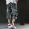 Chic Relaxed Relaxed Utility Denim Short