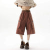 Wide Leg Jean Şort, kombin görünüm — Navra Wear