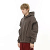 Embroidery Solid Deconstruct Sweatshirt
