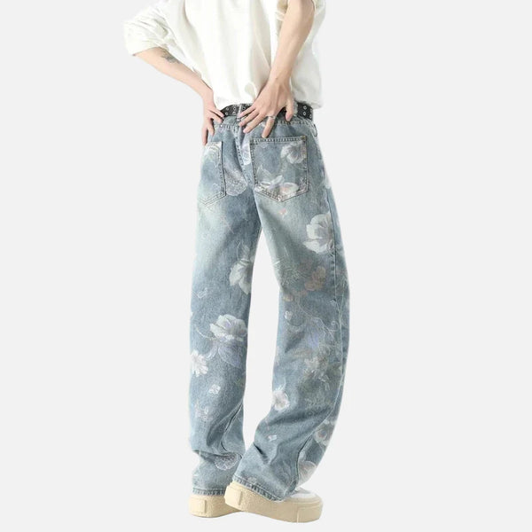 2000s Elevated Graphic Relaxed Denim alternatif görünüm