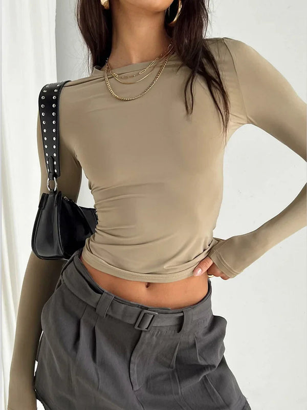Fit Dynamic Long-Sleeve T-Shirt alternatif görünüm