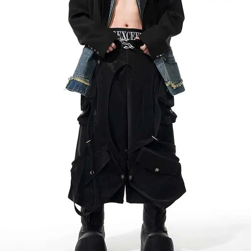 High Quality Metro Plain Tone Casual Denim Shorts