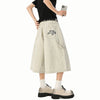 2000s Field Stitched Utility Denim Shorts