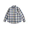 Oversize Plaid Heritage Long Sleeve Top