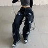 2000s Stellar Mosaic Bell Leg Denim