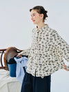Bright Toon Print Long Sleeve Top