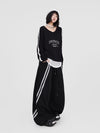 Black Lace Leisure Trousers