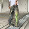 Metro High End Relaxed Classic Graphic Denim