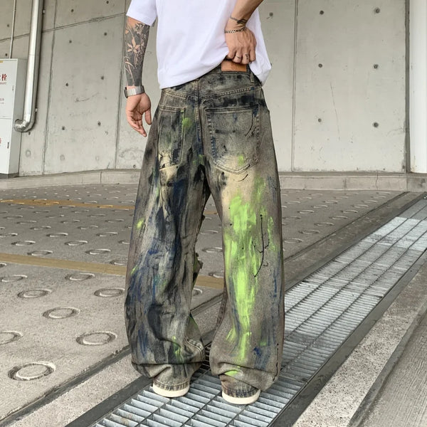 Metro High End Relaxed Classic Graphic Denim alternatif görünüm