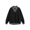 Çizgili Oversize Sweatshirt, kombin görünüm — Navra Wear
