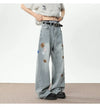 Handsome Stitched Bell Leg Denim