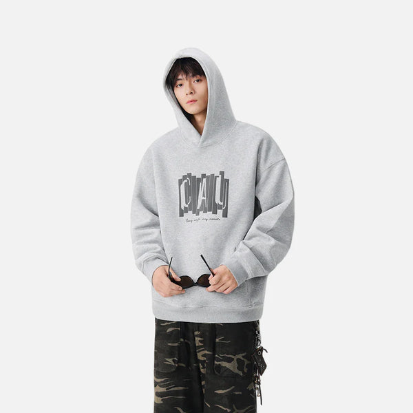 Versatile Winter Graphic Sweatshirt alternatif görünüm