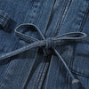 Relaxed Workshop Wrap Denim Jacket