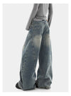Metro Classic Rinse Faded Bell Leg Denim