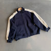 Color Block Fermuarlı Sweatshirt, önden görünüm — Navra Wear