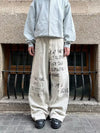 Y2K Baggy Jean Pantolon, stil görünüm — Navra Wear
