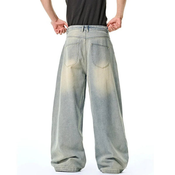 Quality Ombre Oversized Cozy Rinse Denim alternatif görünüm