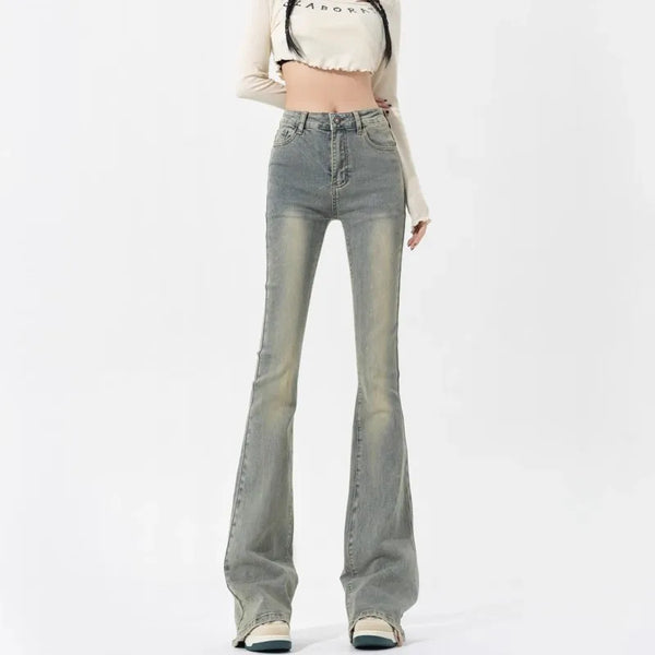 High-Rise Heritage Blue Bell Denim alternatif görünüm