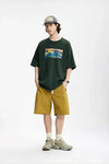 Lazy Sunset Print T-Shirt