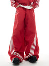 Bol Kesim Çizgili Jogger, detay görünüm — Navra Wear