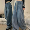 Relaxed Elastic-waist Women's Denim