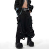 High Street Stylish Mosaic Straight Relaxed Denim Shorts