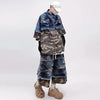 Stylish Personalized Woodland Denim Shorts