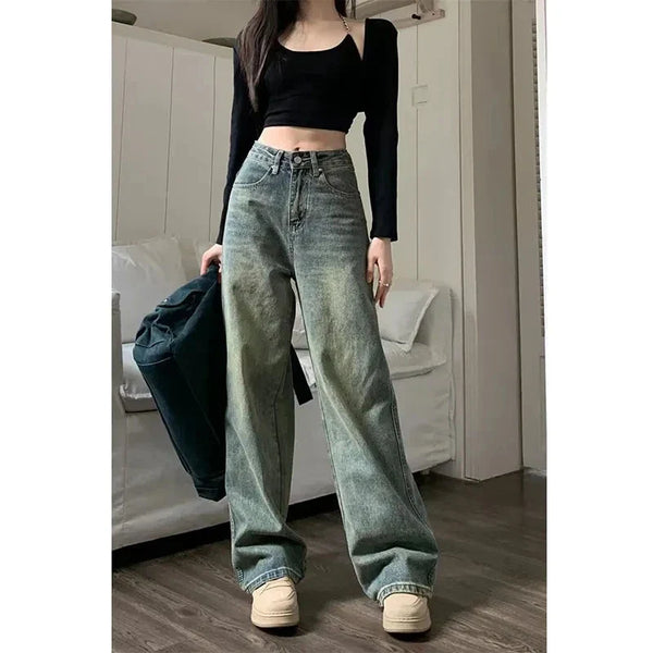 Heritage High-Rise Bell Leg Denim alternatif görünüm