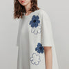 Women Cute Blossom Everyday Sundaze Short Sleeve T-Shirt
