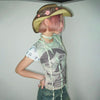 Heritage Grit-Style Mesh Cyber Illustrated T-Shirt