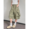 Plaid Era High-Rise Cargo Shorts