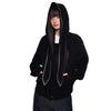 Spike Detaylı Oversize Sweatshirt, kombin görünüm — Navra Wear