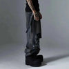 Chic Western Style Rebel Mosaic Striped Denim