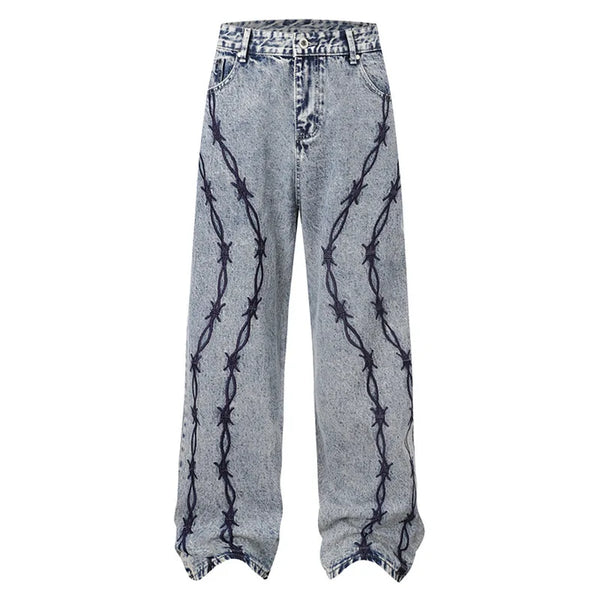 Barbed Wire Classic-leg Denim alternatif görünüm