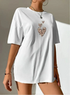 Print Leopard Spicy & Sweet T-Shirt