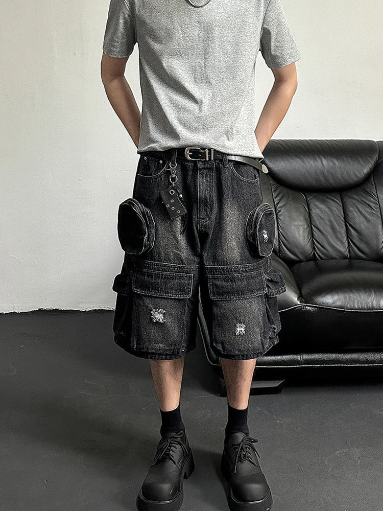 Effortless Wreck Wide Leg Shorts