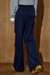 Wide Leg Beli Lastikli Jogger, detay görünüm — Navra Wear