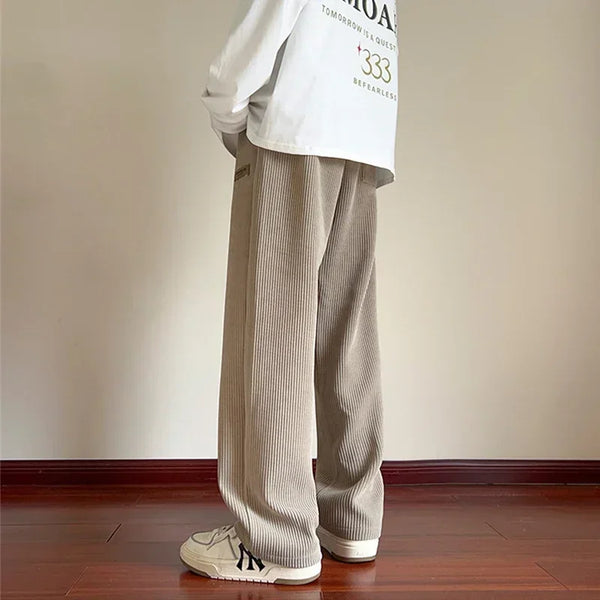 Vintage Cord Baggy Straight alternatif görünüm