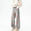 2000s Versatile Botanical Classic Leg Denim