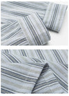 Script Stripe Print Easy Long Shirt