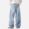 Western Style Rhinestone Printed Relaxed Denim