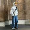 Red Classic Rinse Drawstring Tapered Denim