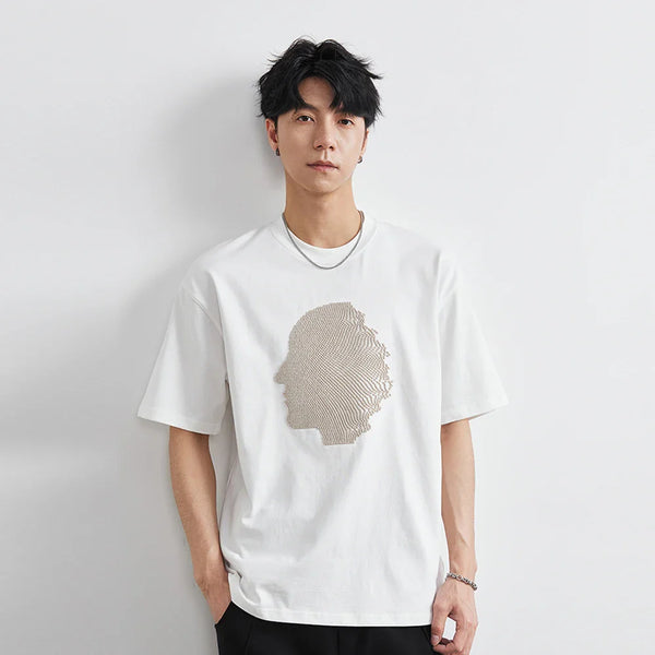 Stitch-Craft Heavy Cotton Off-Duty Short Sleeve T-Shirt alternatif görünüm