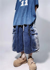 Timeless Urban Beat Wide Leg Denim Shorts