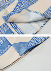 Cobalt Fish Motif Summer Top