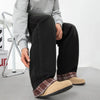 Plaid Faded Classic Denim