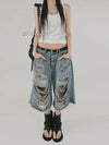 Urban Beat Elevated Heritage Blue Denim Shorts