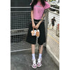 Stars High-Rise Slim Denim Shorts