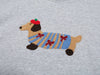 Dachshund Embroidered Sweatshirt